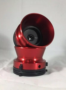 Burgundy Red Aluminium NAB Hub adapters for Studer Revox MADE/ASSEMBLED IN USA - Picture 1 of 2