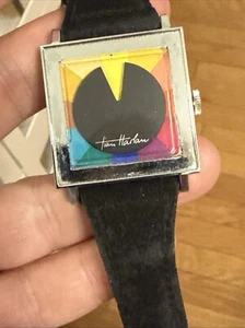Orologio Uomo SVIZZERO Vintage Anni 70 CHROMACHRON "Tian Harlan" Cal.FE8800 Funzionante! - Foto 1 di 11