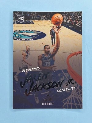Jaren Jackson Jr.  RC 2018-19 Chronicles Luminance Rookie RC #144 Grizzlies - Image 1 of 2