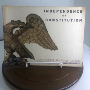 1953 AMERICAN EXPORT LINES American And Constitutional Brochure Steamliner Boat - Bild 1 von 6
