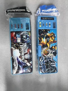 1pcs blue Transformers Multi-function Boy'S Pencil Box School Pencil Pen Box - Picture 1 of 2