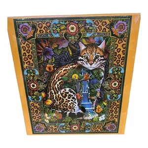 Tropical Cat Puzzle 1000 Pieces - Picture 1 of 2