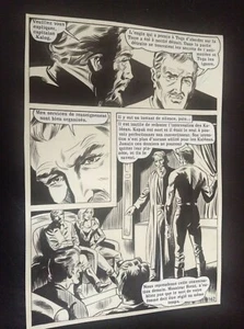 Planche originale Fleuve noir anticipation Artima pl 162 - Picture 1 of 1