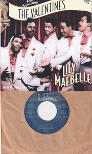 THE VALENTINES (Bundle of 3 45's w/PS's) (45's are VG+ to NM) (PS's are MINT) - Picture 1 of 3