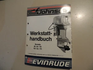 1986 1987 Werkstatthandbuch Johnson Evinrude 88 90 100 110 150 155 175 PS - Bild 1 von 10