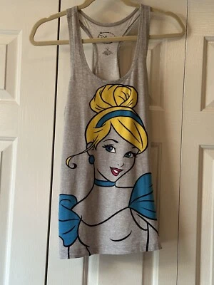 Camiseta sin mangas trasera de navaja para mujer/adolescente princesa cenicienta de los parques de Disney talla M Foto 1 de 4