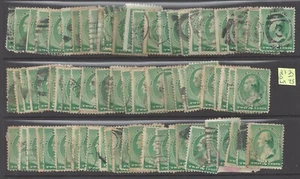 US Scott #213 VG/F/VF USED BETTER Estate Lot of 75 of 2c Banknote! - Picture 1 of 1
