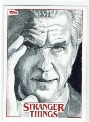 Stranger Things Season 1 Topps 2018 Artist Sketch Card 1/1 Sammy Gomez - Image 1 of 2