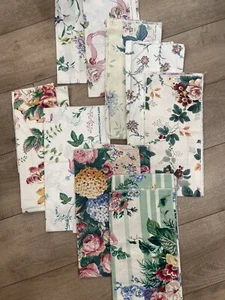 Konvolut Vintage Blumen Waverly Proben & Muster Stoff Quilt verschiedene Sammlung - Bild 1 von 11