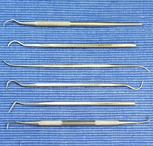 Modellierwerkzeug Satz Set - Kratzer Haken Spitze Modellbau Hand Kratz Werkzeug - Bild 1 von 1