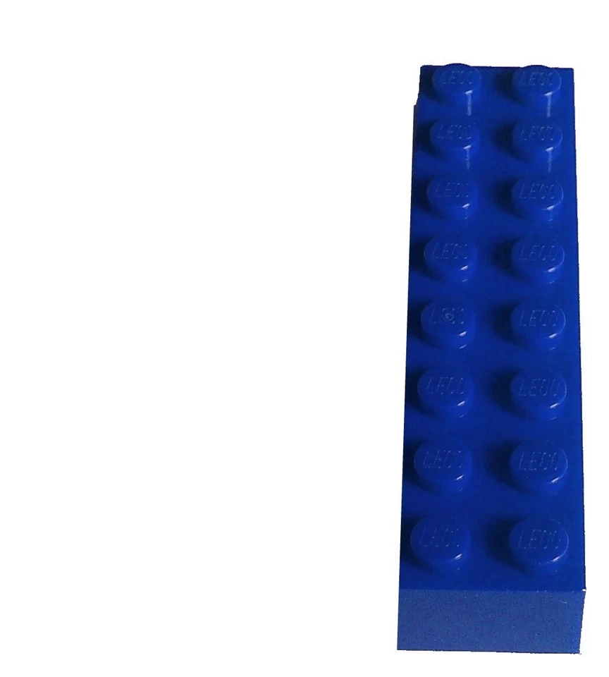 Lego 2 Stück Stein in blau 2x8 blaue Steine (3007) Basics Classic Basic Neu - Bild 1 von 1