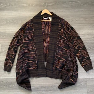 Weiche Umrandung Damen Medium Wollmischung Cardigan Pullover vorne offen  - Bild 1 von 8