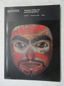 SKINNER AUCTION CATALOG SALE 1290 AMERICAN INDIAN ART & ETHNOGRAPHICA NOV 1989 - Picture 1 of 2