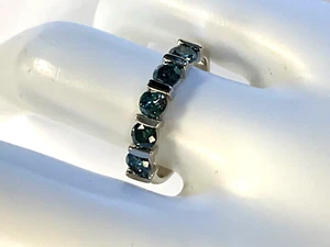 14K DIAMOND WOMENS - GENTS WEDDING Band WHITE GOLD CTTWppxxx - Picture 1 of 7