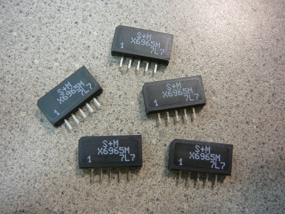 S+M Signal Conditioning SAW FILTER Band Pass 44MHz 5V **NEW** Qty.5 - Image 1 of 1