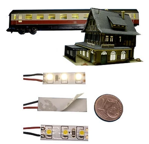 10 luces LED para el hogar blanco cálido listas para conectar N y Z - Imagen 1 de 1