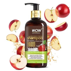 WOW Skin Science Apple Cider Vinegar Shampoo No sulphate & Parabens, 300ml - Picture 1 of 3