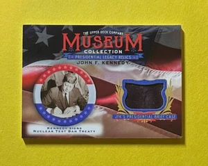 2019 UPPER DECK GOODWIN CHAMPIONS JOHN F. KENNEDY PRESIDENTIAL BRIEF CASE RELIC - Picture 1 of 2