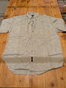 Camisa para hombre autoridad portuaria gris abotonada talla L - Imagen 1 de 6