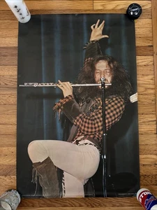 Poster vintage JETHRO TULL originale 1971 grande banda - 37” X 24,5” Ian Anderson - Foto 1 di 9