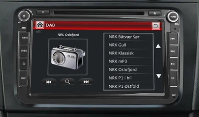 8" Car Bluetooth Stereo DVD Player Radio DVR Sat nav for VW T5 Multivan Skoda - Image 1 of 4