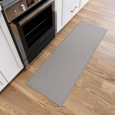 Alfombra Pasillo Corredor 2'2" x 6' Antideslizante Alfombras Sólidas Fácil de Limpiar Lavandería R... Foto 1 de 4