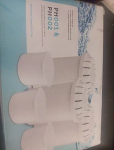 Paquete de 3 filtros de agua alcalinos PH001 y PH002 de agua vigorizada sin caja sellados - Imagen 1 de 1