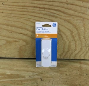 Ge Wireless Doorbell Push Button Compatible GE Battery Plug In Door Chimes New - Picture 1 of 1