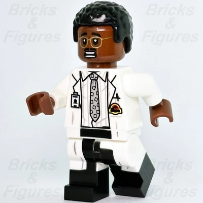LEGO® Jurassic World Ray Arnold Minifigure Park Engineer Lab Coat 75936 jw058 - Image 1 of 3