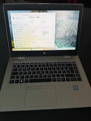 HP ProBook 640 G5, Intel I5-8265U, 16 GB RAM, 256GB NVMe, Win 11 Pro - Bild 1 von 4