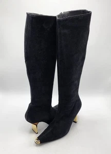 Timothy Hitsman Wildleder Kniestiefel Gr. 7-7,5 US / 37 EU leicht getragen - Bild 1 von 7