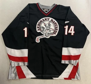 Vintage Stone Brewing Arrogant Bastard Hockey Jersey 2XL Athletics International - Picture 1 of 12