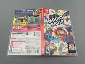Super Mario Party - Nintendo Switch Cartridge And Case Tested Works - Picture 1 of 3
