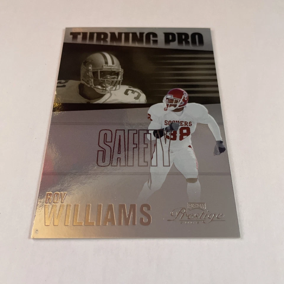 2006 Playoff Prestige Turning Pro Silver TP-5 Roy Williams # 99/100 Cowboys NFL - Image 1 of 4