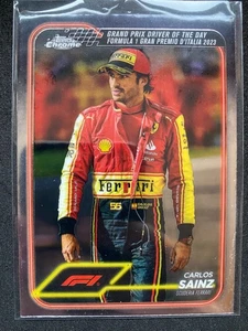 2024 TOPPS Chrome Formula 1 Grand Prix Driver of the Day 1 172 Carlos Sainz - Bild 1 von 2