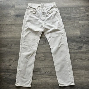 Jeans Replay W30 L32 Calce Regular Blanco Pierna Recta Para Hombre Muy Buen Estado - Imagen 1 de 11