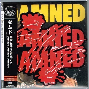 The Damned  "Damned Damned Damned" Japan LTD Mini LP CD Paper Sleeve w/OBI NEW - Picture 1 of 1