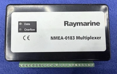 Raymarine E55059 NMEA 0183 Multiplexer - 4 Inputs, 1 Output - Tested Good! - Image 1 of 4
