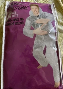 Bubble Wrap Halloween Costume One Size Hooded Jacket Trouser Pants Outfit NEW - Picture 1 of 3