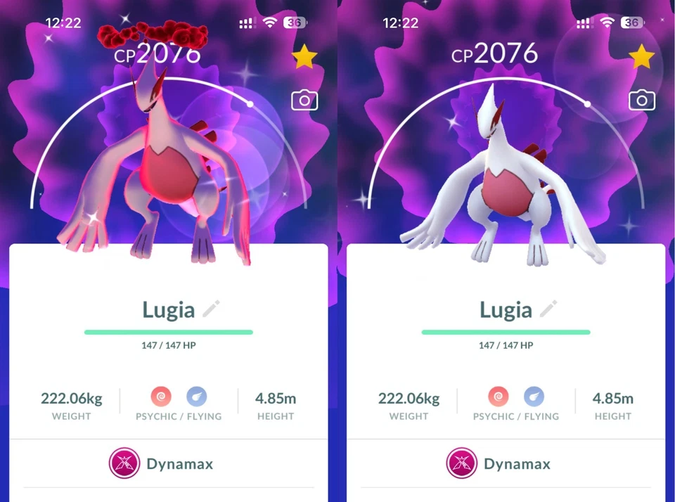 Shiny Dynamax Lugia - PTCs - Read Description - Image 1 of 1
