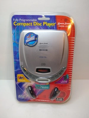 NIP Lenoxx Sound Programmable Compact Disc CD Player Model CD-50 w/Headphones - Image 1 of 3