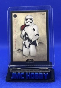 2025 Topps Star Wars Meiyo First Order Stormtrooper (Black Parallel) #’d /75 - Picture 1 of 3
