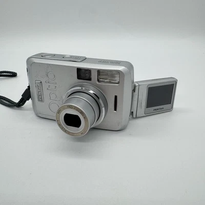 Pentax Optio 33LF 3.0 MP Compact Digital Camera CCD Point & Shoot Y2K Tested - Image 1 of 4