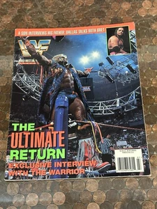 Vintage WWF Magazine July 1996 Ultimate Warrior / Brett Hart / Shawn Michaels - Picture 1 of 6