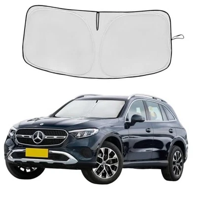 Parabrisas Parasol Doble Capa 240T Ventana Delantera para Benz GLC 2016-2024 Foto 1 de 4