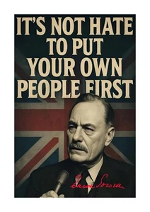 Enoch Powell 2 Britain First A4 Repro Autogramm A4 Poster mit Rahmenwahl - Bild 1 von 4