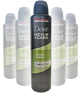Dove Men+Care EXTRA FRESH Antiperspirant Deodorant Body Spray 250ml=8.4oz Bundle - Picture 1 of 8