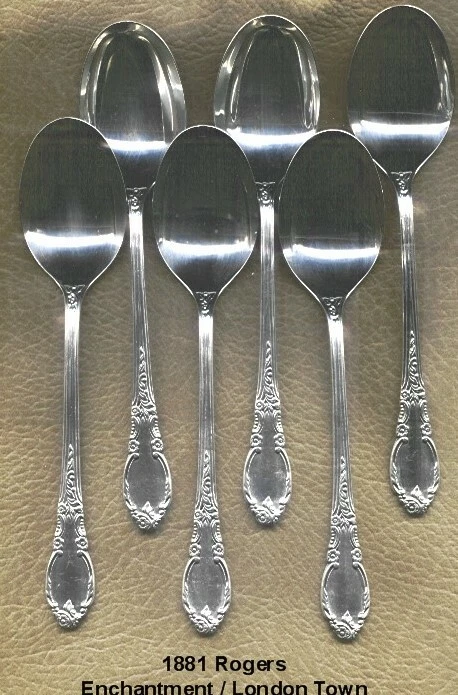 Rogers Enchantment Silverplate Spoons - Image 1 of 1