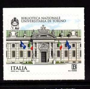 Repubblica Italiana 2023 biblioteca universitaria Torino nuovo gomma integra mnh - Picture 1 of 1