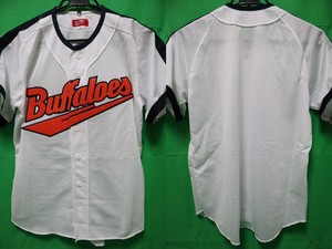 1997-2004 Osaka Kintetsu Buffaloes Baseball Jersey Shirt Uniform Home Mizuno M